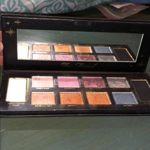 Used Too Faced Glitter Bomb Palette